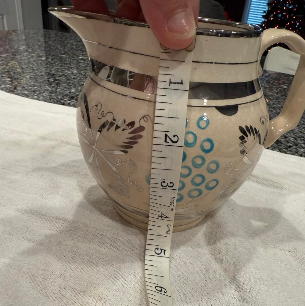 Decorative Ceramic Pitcher